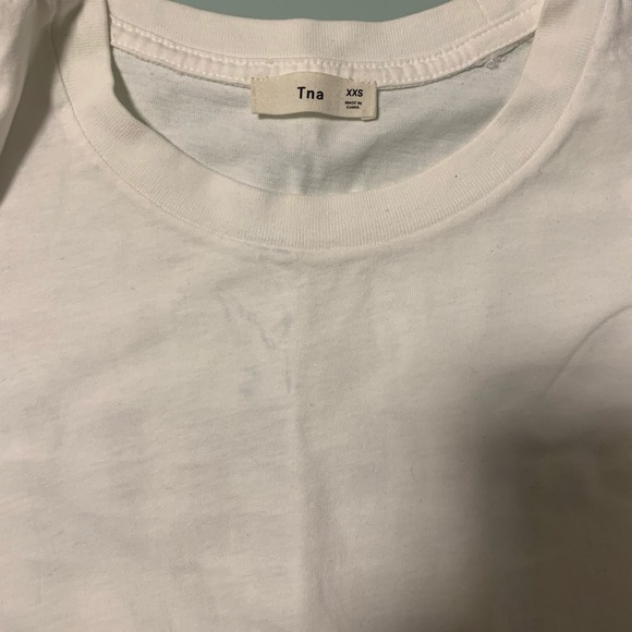 Tna Aritzia white long sleeve - Picture 4 of 4